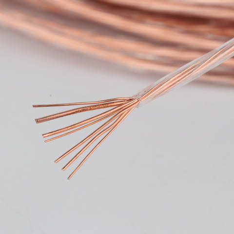 Hifi Audio 8N OCC pure copper audio interconnect cable balance wire cable bulk cable ► Photo 1/6