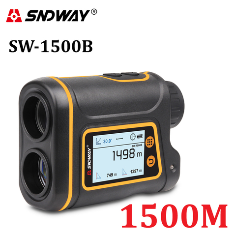 SNDWAY Telescope Laser Range Finder Digital Distance Meter Hunting Monocular Golf Rangefinder LCD Display Roulette Tape Measure ► Photo 1/6