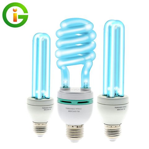 E27 UVC Germicidal Ultraviolet UV Light Tube Bulb AC220V Ozone Sterilization  Mites Lights Germicidal Lamp Bulb Disinfection Lamp - Price history &  Review, AliExpress Seller - GRAXIDEA Official Store