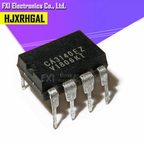 10PCS CA3140EZ CA3140 DIP8 DIP 4.5MHz,  Operational Amplifier with  Input/Bipolar Output CA3140E new original ► Photo 1/2