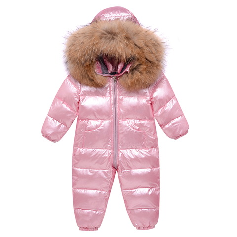 children clothing winter overalls for kids down jacket boy outerwear coat thick snowsuit baby girl clothes parka infant overcoat ► Photo 1/6
