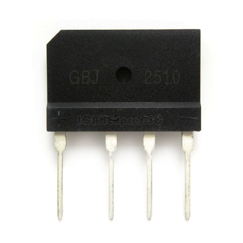 1pcs/lot 25A 1000V diode bridge rectifier gbj2510 ZIP-4 In Stock ► Photo 1/1