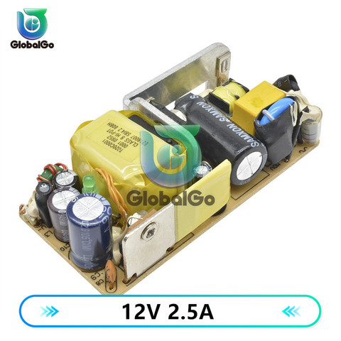 AC-DC 50-60Hz 12V 2.5A Precision Buck Converter AC  100 -240V to 5V DC step down Transformer power supply module ► Photo 1/6