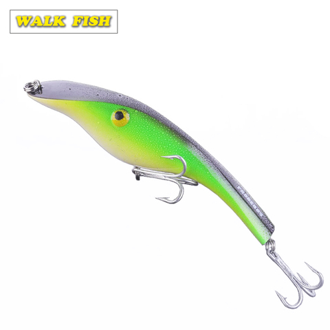 WALK FISH 14cm 43.4g Zalt UNDBERG STALKER BAIT MUSKY MUSKIE PIKE BASS Lure Bait Wobbler Pike 3D Eyes Fishing Lure Tackle ► Photo 1/6