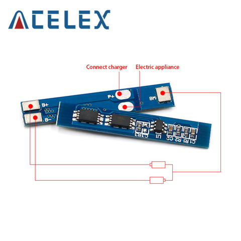 2S 3A Li-ion Lithium Battery 7.4v 8.4V 18650 Charger Protection Board bms pcm for li-ion lipo battery cell pack ► Photo 1/6