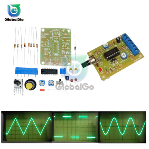 1Set ICL8038 Monolithic Function Signal Generator Module DIY Kit Sine Square Triangle Frequency Generator Capacitor Inductor ► Photo 1/6