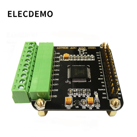 AD7606 Module Multi-channel AD Data Acquisition Module 16-bit ADC 8-channel Synchronization Sampling Frequency 200KHz ► Photo 1/2