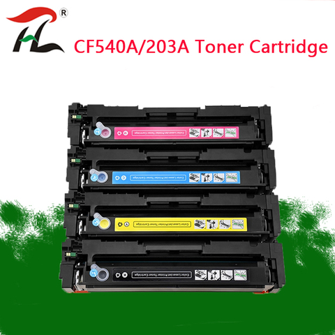 Compatible for hp 203A CF540A 540a toner cartridge for HP LaserJe Pro M254nw M254dw MFP M281fdw M281fdn M280nw printer ► Photo 1/6