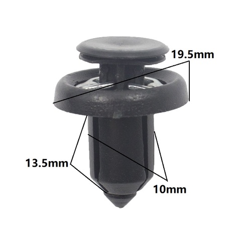 High quality POM Auto Vehicle Car Bumper Clips Retainer Panel Fender liner Fastener Rivet For Honda Civic CRV Accord Odyssey ► Photo 1/6