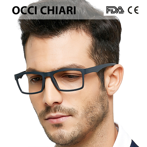 OCCI CHIARI Unbreakable Reading Glasses Men Anti-fatigue TR90 Ultralight Eyeglasses Frame Women+1.25 +1.75 +2.25 +2.5+2.75 +3.5 ► Photo 1/6