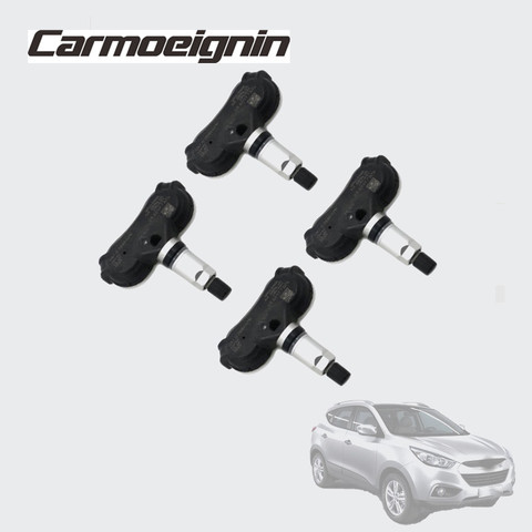 4 PCS 433Mhz Tire Pressure Monitor System Sensor 52933-3M000 For Hyundai I40 Tucson 2010-2014 Kia Sportage IX35 529333M000 ► Photo 1/2