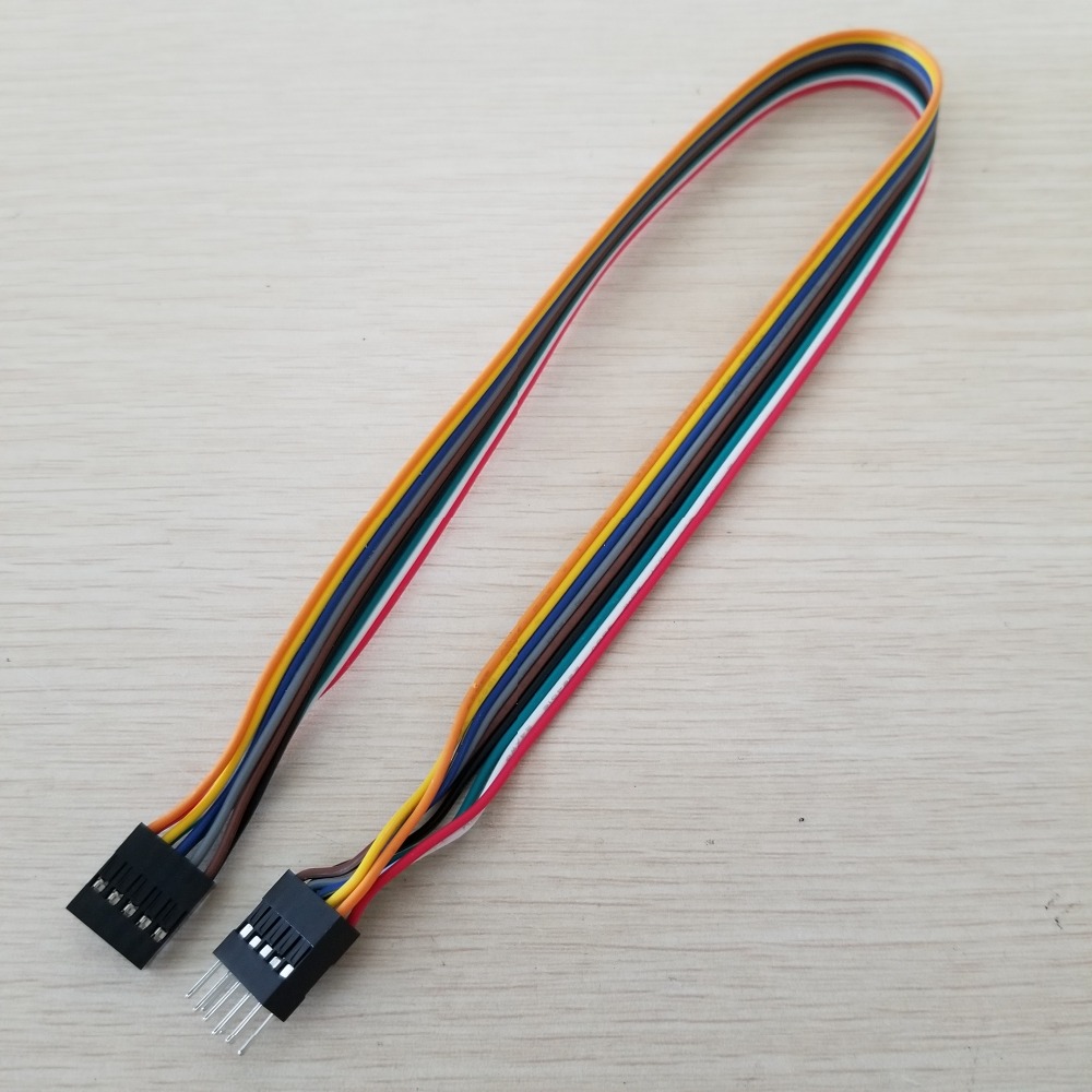 Internal Motherboard AC97 HD Audio 9pin Male To Female Extension Cable Cord 50cm 