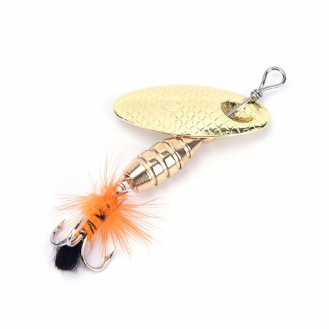 3g / 4.5g / 5.5g Spoon Fishing Lure Metal Droppen 8g Spoon Bait Ideal For Bass Trout Perch Pike Rotating Fishing ► Photo 1/6