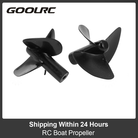 GOOLRC 2pcs 2-blade Propeller High Quality And Durable Performance for Flytec V500 Flytec 2011-5 Electric RC Boat RC Parts ► Photo 1/6