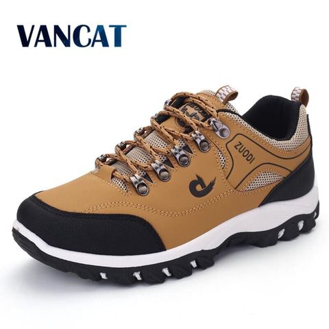2022 New Brand Fashion Outdoors Sneakers Waterproof Men's shoes Men Combat Desert Casual Shoes Zapatos Hombre Big Size 39-48 ► Photo 1/6