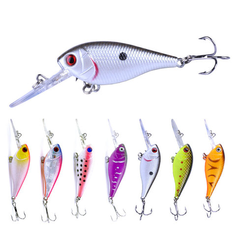 7.2g 8cm Fishing Lure Lifelike Minnow Hard Baits 3D Eyes Crankbait Wobblers Carp Pike Fishing Tackle ► Photo 1/1