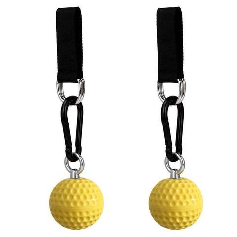 2Pcs 7.2cm Pull-up Balls Hand Grips Finger Force Trainer Cannonball Grip Arm Muscle Barbells Gym Hand Grip Ball Exerciser Fitnes ► Photo 1/6