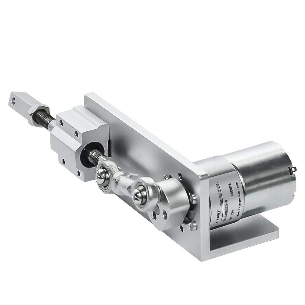 Details about   DC Worm Gear Motor DC 12V 70mm 35RPM Linear Actuator Reciprocating Motor DIY 