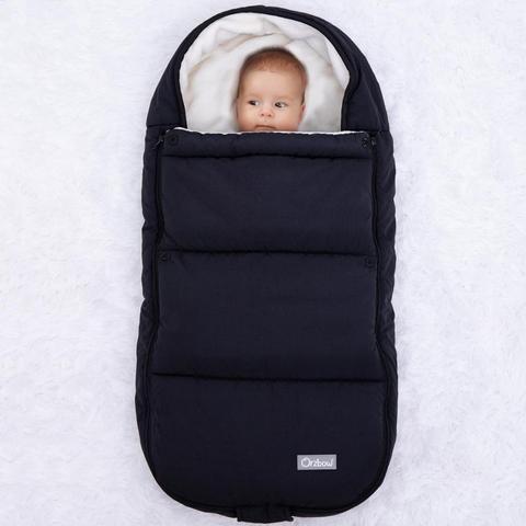 Orzbow Newborn Envelope For Winter Baby Stroller Sleeping Bags Infant Stroller Footmuff Bunting Bags For Children Kids Cocoon ► Photo 1/6