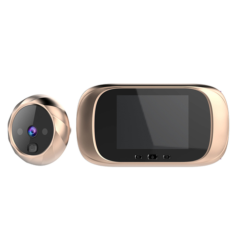 2.8 Inch LCD Digital Doorbell Electronic Eye Doorbell with 0.3MP Camera Outdoor Door Bell ► Photo 1/6
