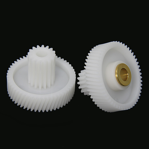 2pcs Gears Spare Parts for Meat Grinder Plastic Mincer Pinion POLARIS PMG2039A Scarlett sc4248 VITEK Supra Panasonic Maxwell ► Photo 1/6