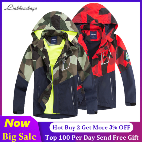 Jacket For Girls 2022 New Spring Children Hoodies For Teenage Water Proof Korean Kids Clothes Polar Fleece Outerwear For 4-13 Y ► Photo 1/6
