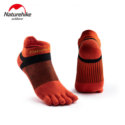 Naturehike New Getting Started Running Five Finger Socks Running Coolmax Men And Women Hygroscopic Sports Socks Marathon Socks ► Photo 1/6