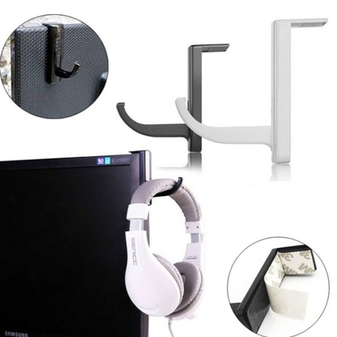Home office headphone hook monitor headphone hook headset microphone stand display shelf bracket ► Photo 1/6