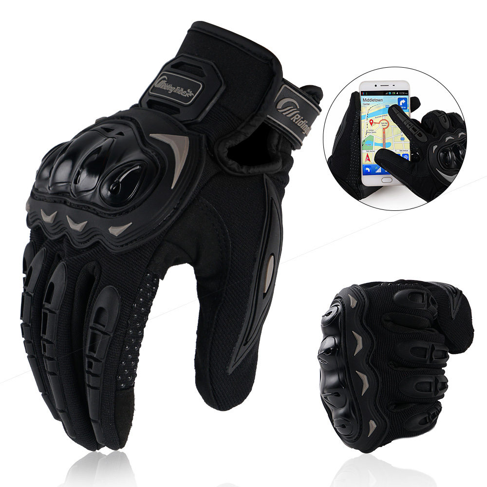 Gloves Touch Screen Waterproof Moto Guantes Full Protective Motorcycle Racing 