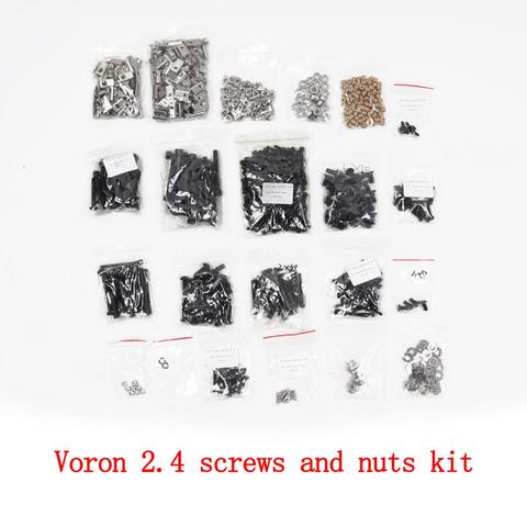 Blurolls Voron 2.4 3d Printer Project Fasteners Screws Nuts Full Kit V2.4 3D Printer Screws Full Kit ► Photo 1/4