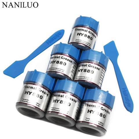 1PC 25g HY880 Thermal Grease Syringe Compound Paste For CPU VGA LED Chipset PC ► Photo 1/6