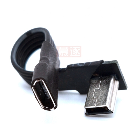 10CM Mini USB male to Micro USB B feMale data charger cable adapter converter charger data cable 50CM 100CM ► Photo 1/6