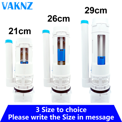 Toilet Flush Repair Kit Push Button white Valve Dual Flush valve Suitable for one-piece toilet tank ► Photo 1/6