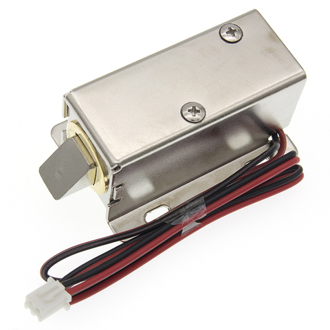 Electronic Lock Catch Door Gate 12V 0.8A Release Assembly Solenoid Access Control ► Photo 1/6