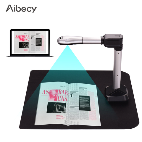 Aibecy BK51 USB Document Camera Scanner Capture Size A3 HD 16 Mega-pixels High Speed Scanner with LED Light ► Photo 1/6