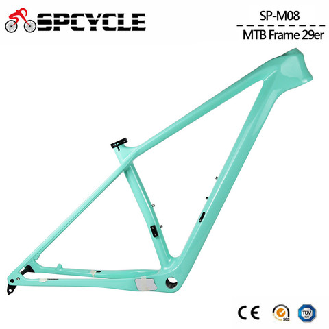 2022 New Carbon MTB Frame 27.5er 29er Carbon Mountain Bike Frame BSA 148x12mm Boost or 142*12mm Thru Axle MTB Bicycle Frames ► Photo 1/6