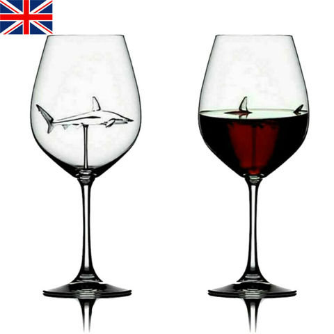 The Original Shark Red Wine Glass Wine Bottle Crystal For Party Flutes Glass ► Photo 1/6