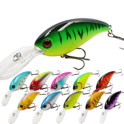 1Pc Crankbaits Fishing Lure Wobblers Pike Trout Bass Crankbait 10cm/13.9g Crank Jerkbait Vobler Trolling Bait Lures ► Photo 1/5