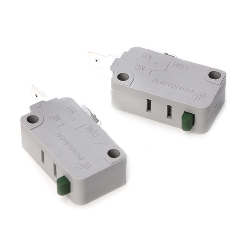 2Pcs KW3A Microwave Oven Door Micro Switch 125V/250V 16A Normally Open Switch High Quality ► Photo 1/6