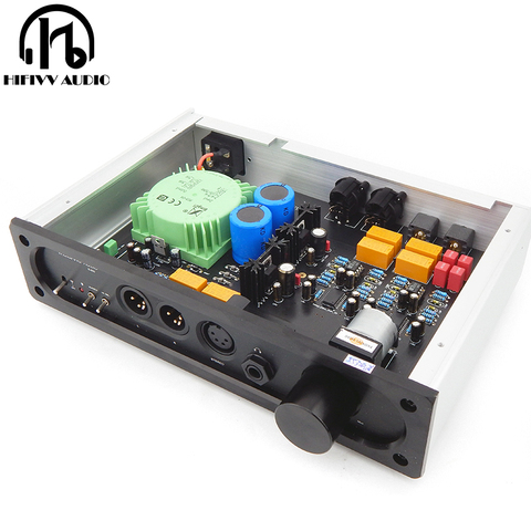 HIFI ultimate headphone amplifier of Full XLR Output Input and Low Distortion Ear Amplifier class A Headset 6.35mm socket ► Photo 1/6