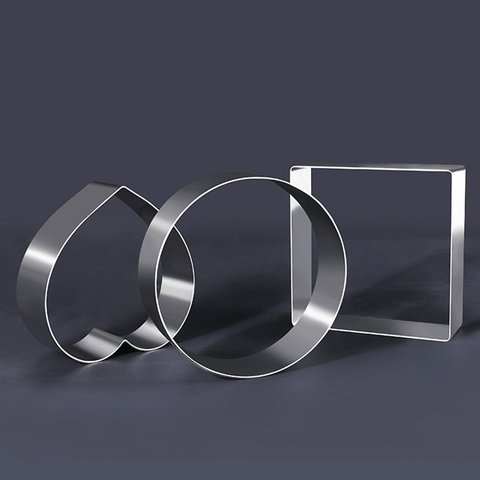 Round Stainless Steel Mousse Rings Mold circular Bread Ring Mold baking Wedding Molds Ustensiles Patisserie ► Photo 1/4