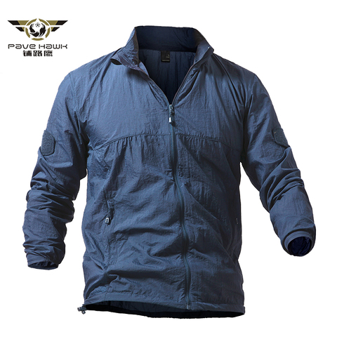 Army Military Jackets Men Summer Thin Waterproof Windbreaker Quick Dry Tactical Skin Jacket UPF 50+ Breathable Raincoat 4XL 5XL ► Photo 1/6