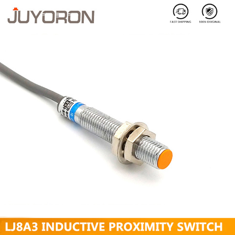 LJ8A3 Inductive Proximity Switch Sensor Switch M8 1mm 2mm NPN PNP  6-36V Open Close NO NC BX/BY/AX/AY/EX/DX/EZ/DZ Metal Switch ► Photo 1/5