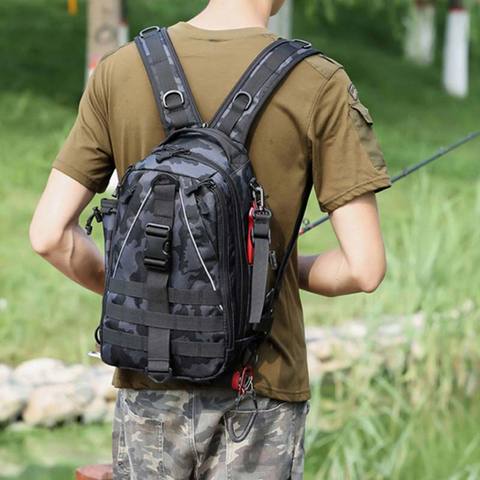 Sports Men Tactical Hiking Backpack Chest Bag Military Fishing Shoulder Sling Climbing Camping Mochila Militar 2022 New XA209D ► Photo 1/6