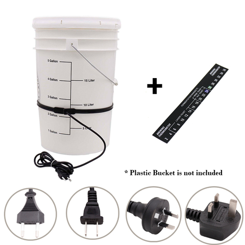 Homebrew Brew Belt Fermentation Heating Belt for Beer Wine Spirits 25Watt Plastic Fermenter Bucket 220V/110V EU/US Plug ► Photo 1/6