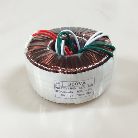 KYYSLB 300W Toroidal Transformer AC220V To 43V18V Can Be Customized Toroidal Power Transformer ► Photo 1/4