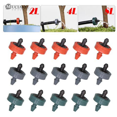 MUCIAKIE 200PCS 2L 4L 8L Pressure Compensate Emitter Garden Drip Compensation Regulator Irrigation Steady Flow Drippers ► Photo 1/6