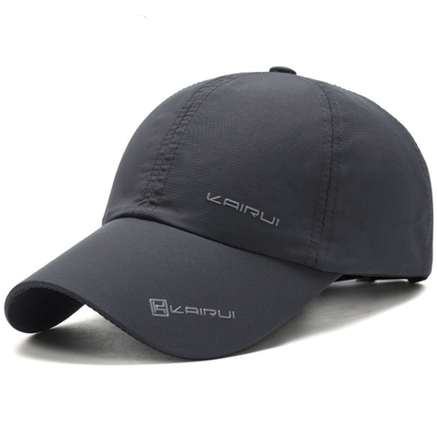 New Quick-Dry Baseball Cap Men's and Women's Universal Sports caps Fashion Hip Hop Peak hat Outdoor Sun Breathable hats ► Photo 1/6