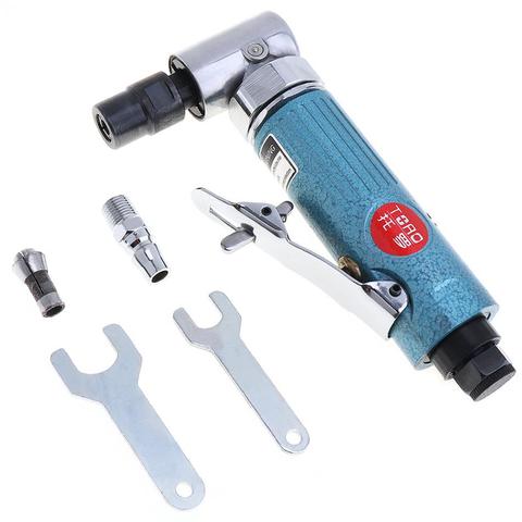 TORO Air Grinder 1/4&1/8 Pneumatic Angle Die Grinder 90 Degree 3MM&6MM Air Die Grinding Tools 25000rpm for Woodworking ► Photo 1/6