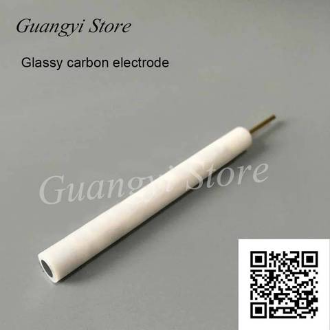 Glassy Carbon Electrode Glassy Carbon Working Electrode 2/3/4/5mm ► Photo 1/2